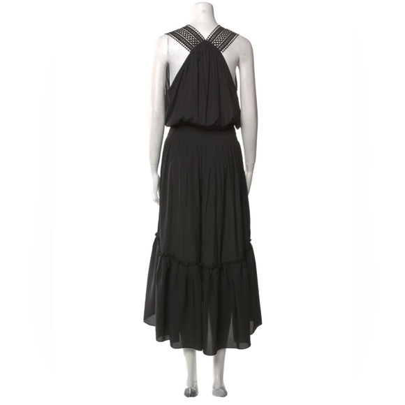 NWT Ramy Brook Samantha Dress in Black - Picture 4 of 15